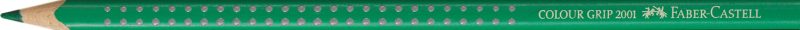 FABER-CASTELL Farbstifte Colour Grip 112463 smaragdgr&uuml;n