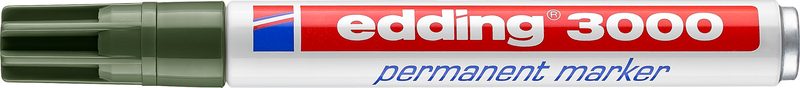 EDDING Permanent Marker 3000 1,5-3mm 3000-15 olivgr&uuml;n