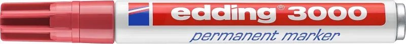 EDDING Permanent Marker 3000 1,5-3mm 3000-19 karmin