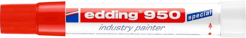 Edding Industriemarker edding 950 industry painter Rot wasserfest: Ja 4-950002