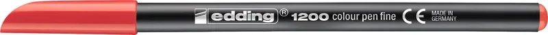 EDDING Faserschreiber 1200 0.5-1mm 1200-2 rot