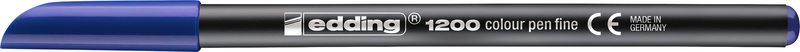 Edding Fasermaler 4-1200003 Blau 1 mm 1 St.