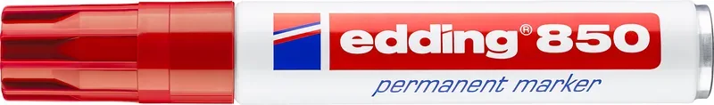 EDDING Permanent Marker 850 5-15mm 850-2 rot