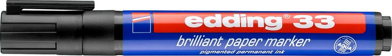 Edding Pigmentmarker 4-33001 Schwarz 1 mm, 5 mm 1 St./Pack.