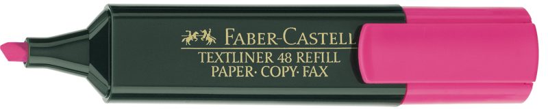 FABER-CASTELL TEXTLINER 48 1-5mm 154828 rosa