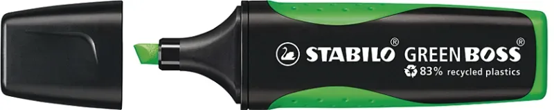 STABILO Textmarker GREEN BOSS 2-5mm 6070/33 gr&uuml;n