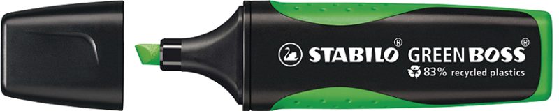 STABILO Textmarker GREEN BOSS 2-5mm 6070/33 gr&uuml;n