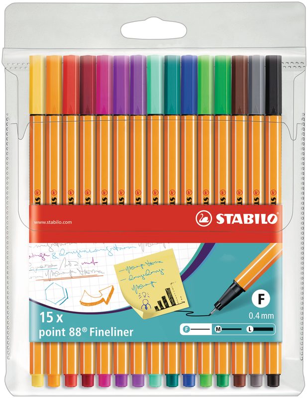 STABILO Faserschreiber point 88  15