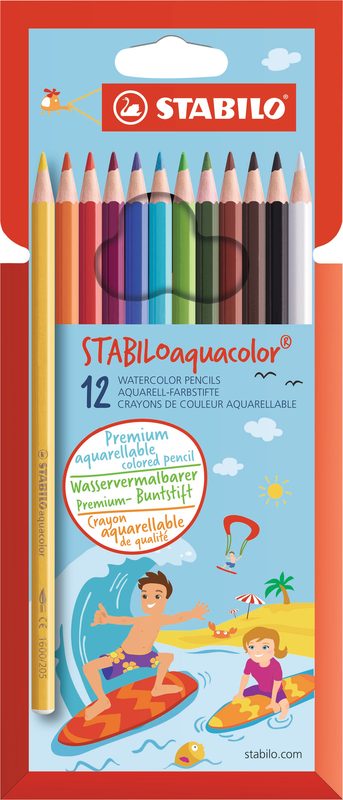 STABILOaquacolor 12er Kartonetui