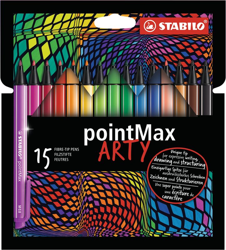 STABILO Fasermaler pointMax Arty 488/15-1-20 15 St&uuml;ck ass.