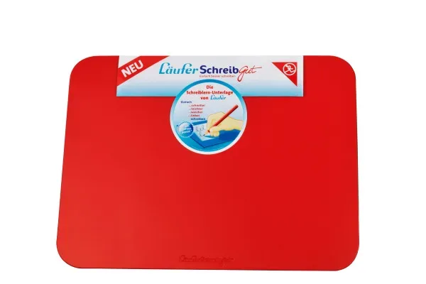 L&Auml;UFER Schreibunterlage Schreibgut 30917 rot 33,5x45cm