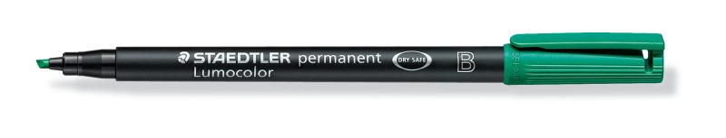 STAEDTLER Lumocolor permanent B 314-5 gr&uuml;n
