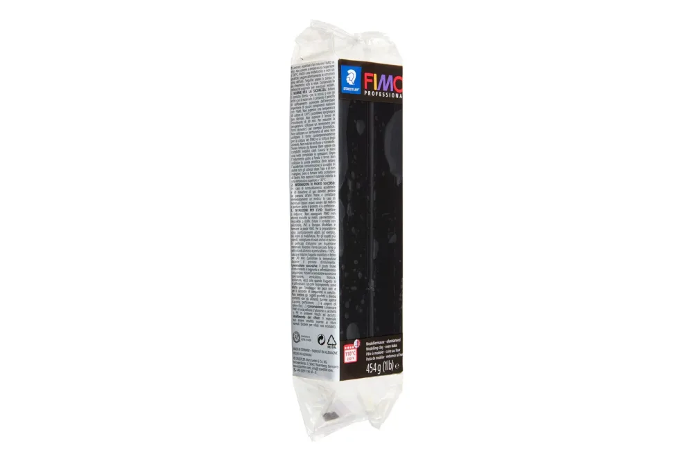 FIMO Modelliermasse soft 8021-9 schwarz 454g