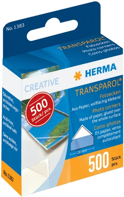 HERMA Fotoecken Dispenser 1383 500 St&uuml;ck
