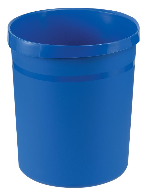 Papierkorb 18 l HAN Grip (Ø x H) 312 mm x 350 mm Blau 1 St.
