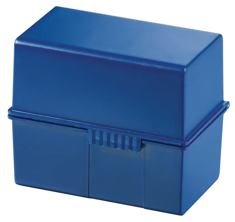 HAN Karteibox A7 977-14 blau, f&uuml;r 300 Karten