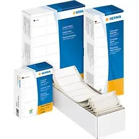 HERMA Computeretiketten 88,9x35,7mm 8211 weiss 4000 St./1 Bahn