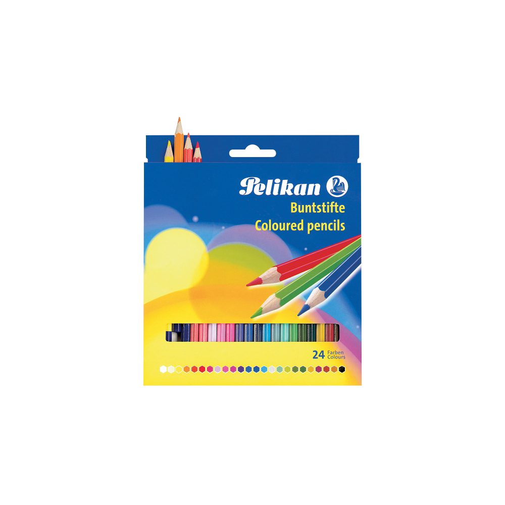 Pelikan Farbstifte D?nn, 24-er Set