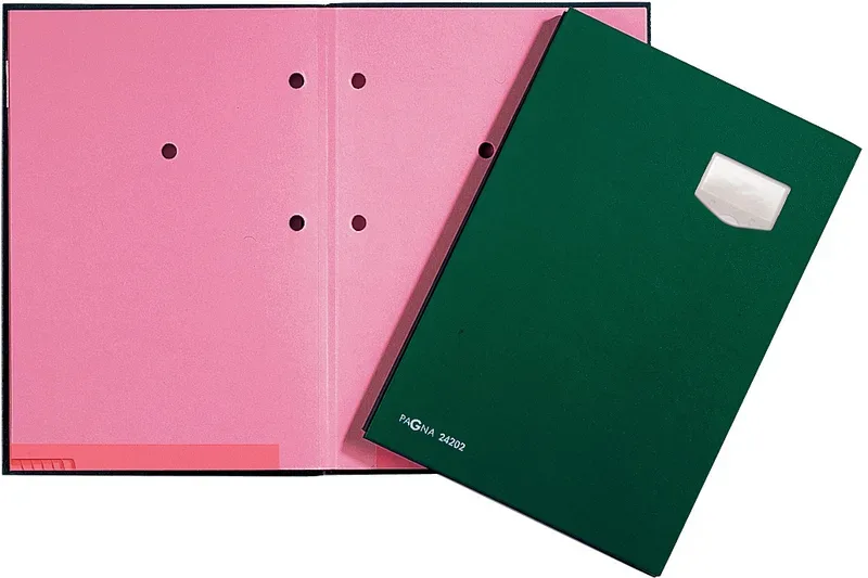 PAGNA Unterschriftenmappe A4 24102-03 gr&uuml;n