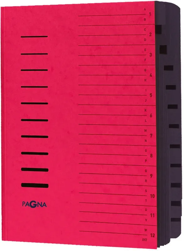 PAGNA Ordnungsmappe A4 24122/01 rot
