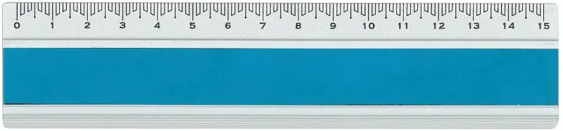 DUX Lineal Joy Color 15cm FA-JC/15T Alu, t&uuml;rkis