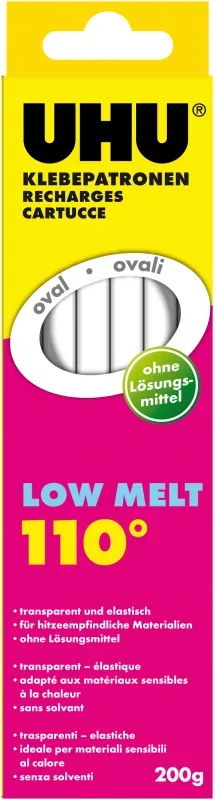 UHU Klebepatrone 48630 transparent 200g
