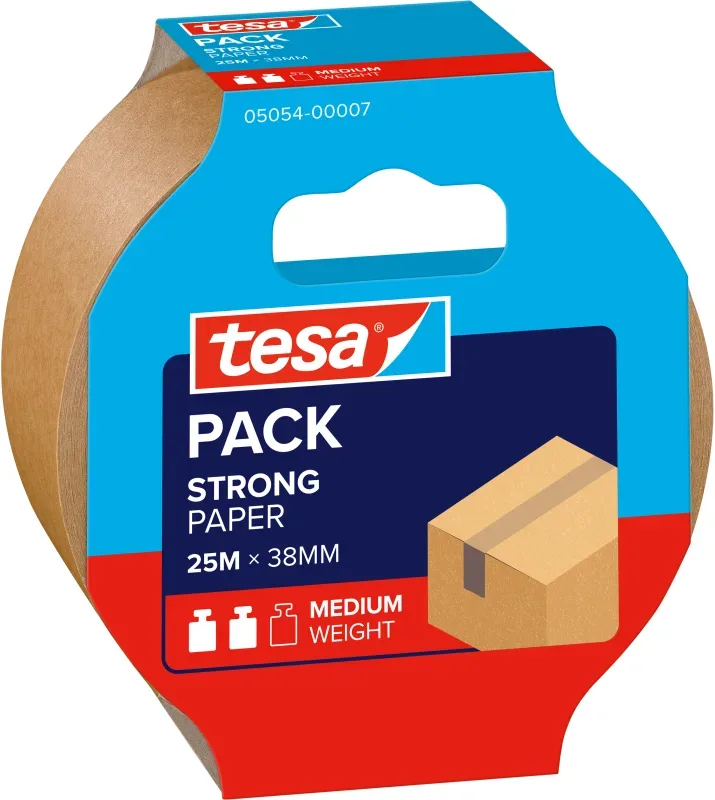 TESA Verpackungsband Eco 38mmx25m 505400007 braun