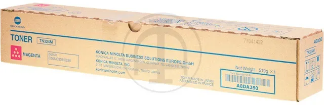 KONICA MINOLTA Toner magenta TN-324M Bizhub C308 26'000 Seiten