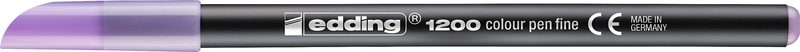 edding Fasermaler 1200 Pastelllila