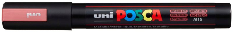 Uni-Ball uni POSCA PC-5M Marker 1 Stück(e) Rot Rundspitze