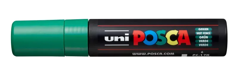 UNI-BALL Posca Marker 15mm PC-17K GREEN gr&uuml;n