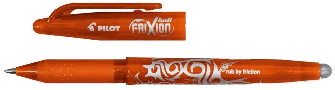 PILOT Roller FriXion Ball 0.7mm BL-FR7-O orange, nachf&uuml;llbar, radierbar