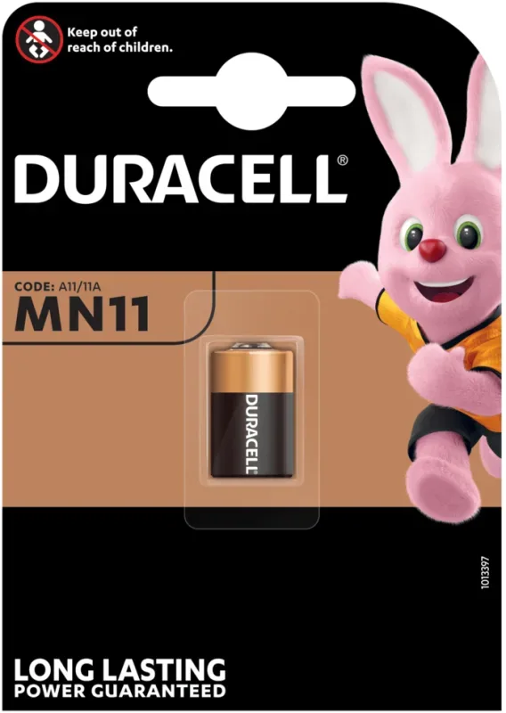 DURACELL Batterie Alkaline MN11 MN11, A11, 11A, 6V 1 St&uuml;ck