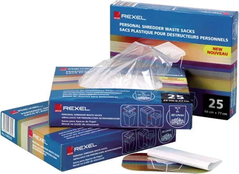 REXEL Abfallsack PP 115lt 40070 transparent 100 St&uuml;ck