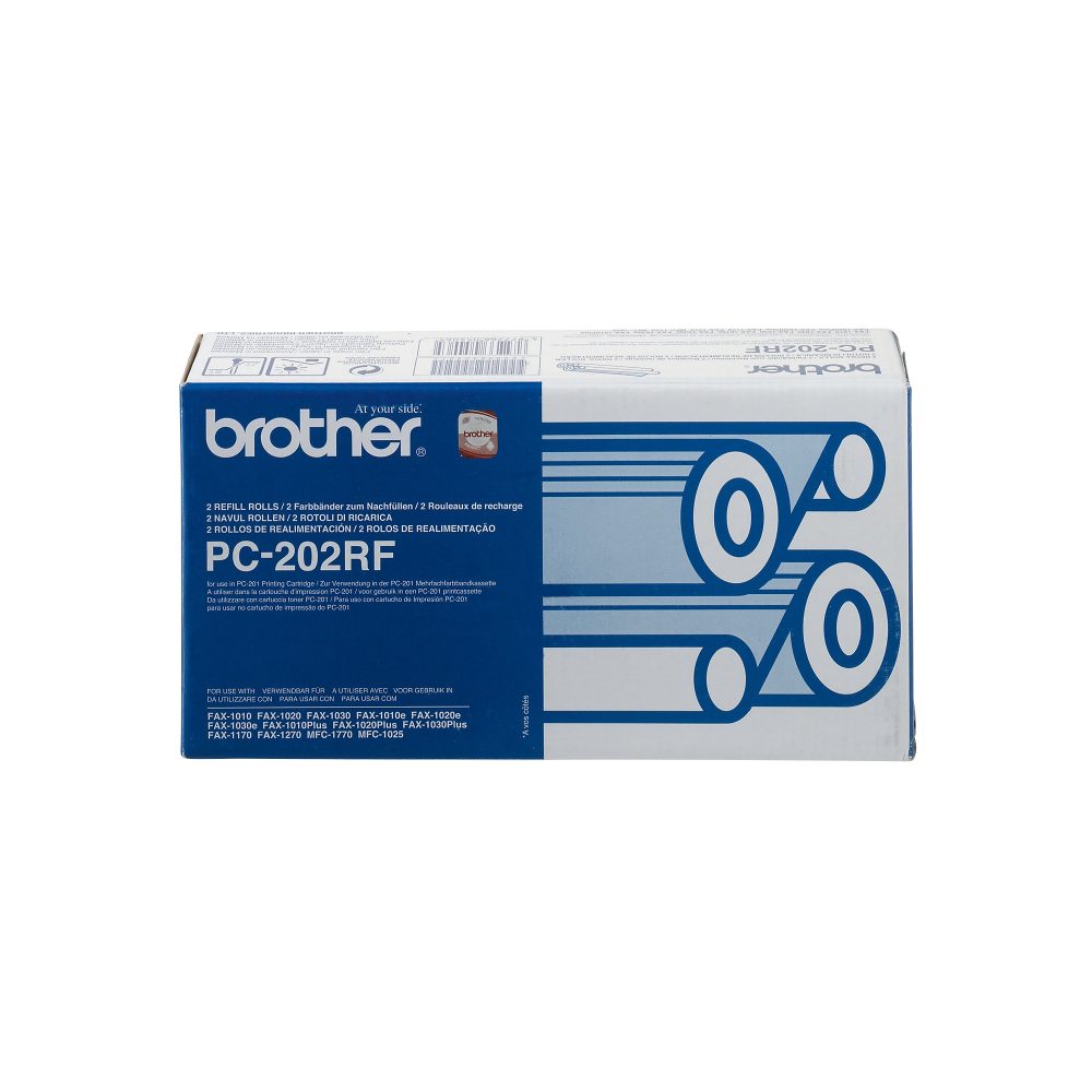 BROTHER Refill Filmrollen PC-202RF Fax-1010 2 Rollen