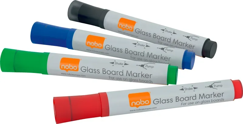 NOBO Whiteboard-Marker 1905324 ass. 4 St&uuml;ck