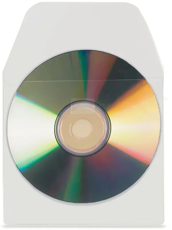 3L CD/DVD-Tasche 127x127mm 6832-100 selbstklebend 100 St&uuml;ck