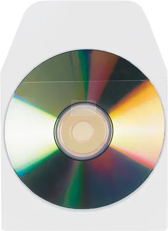 3L CD/DVD H&uuml;lle 127x127mm 6832-10 PP, transp., selbstkl.10 St&uuml;ck