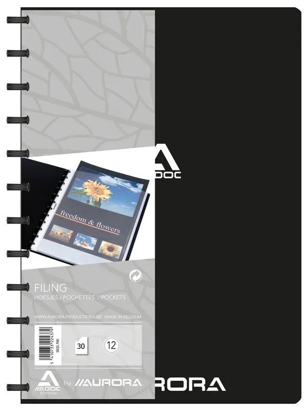 ADOC Sichtbuch A4 5832.700 schwarz