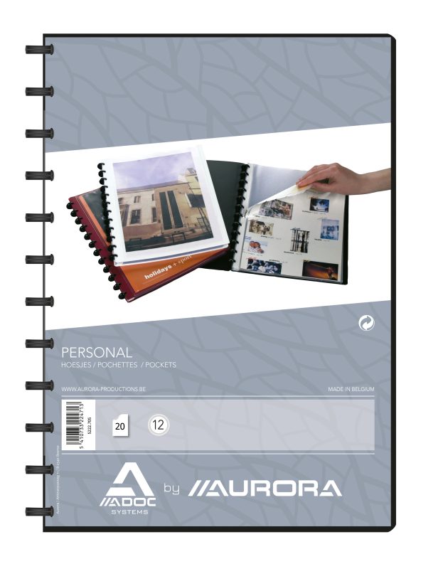 ADOC Sichtbuch A4 5222.705 schwarz