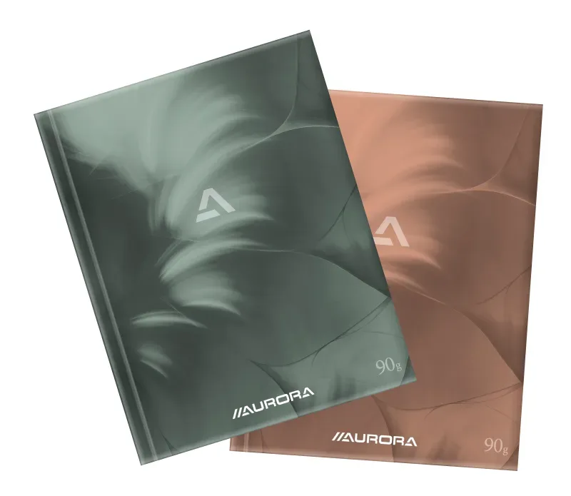 AURORA Notizbuch A5 496MQ5 kariert