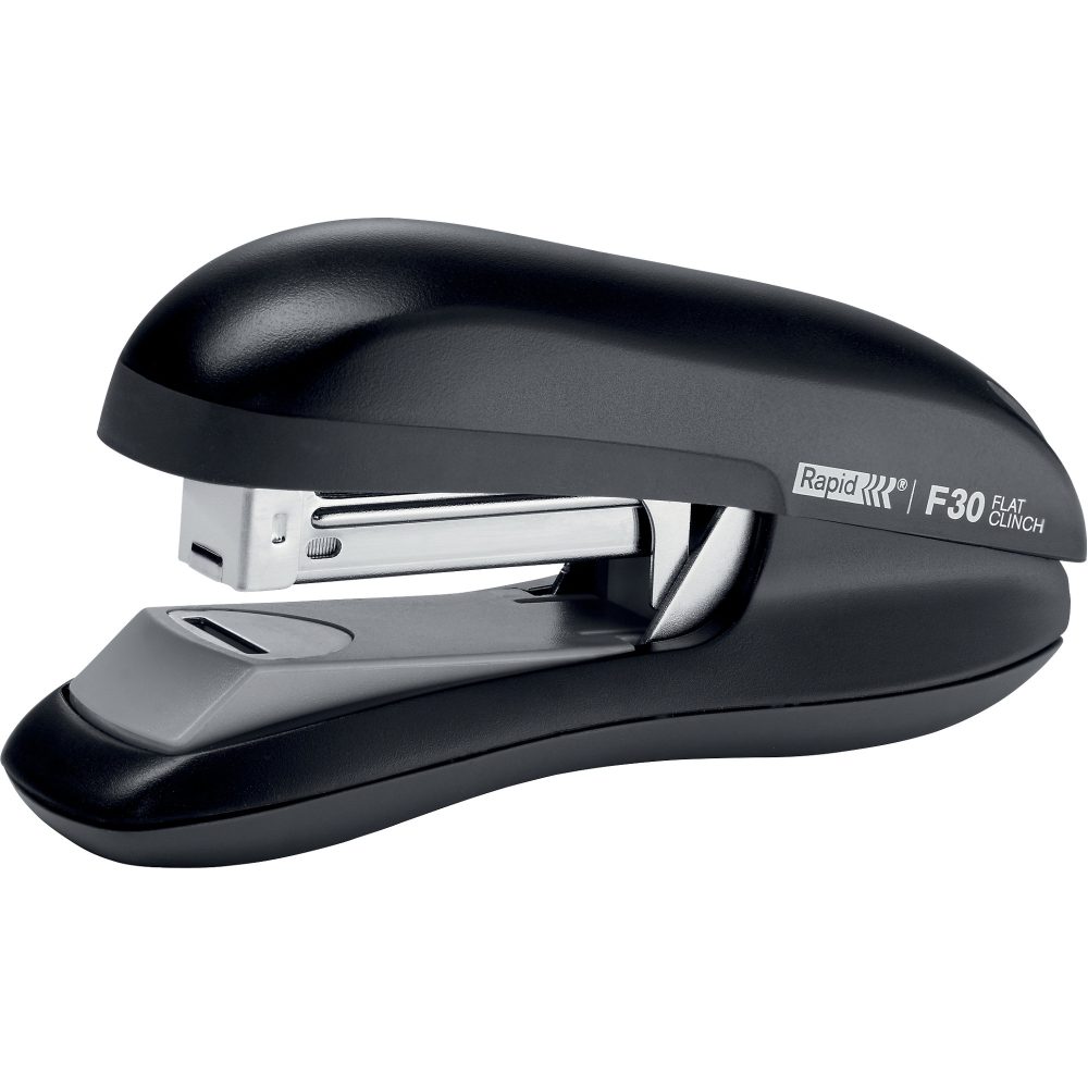 RAPID B&uuml;rohefter F30 Flat Clinch 23256500 schwarz 30 Blatt