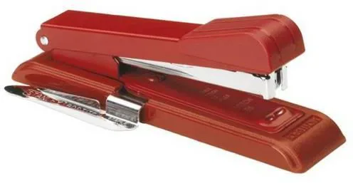 BOSTITCH B&uuml;rohefter B8 B8RENX-RED rot f&uuml;r 30 Blatt/3mm