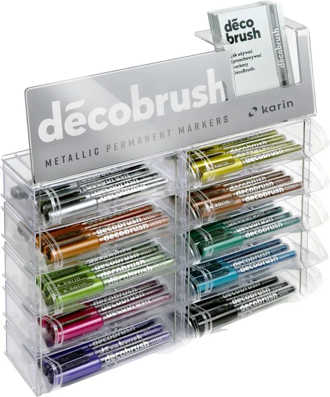 KARIN Deco Brush Metallic 28Z2 Display 120 St&uuml;ck