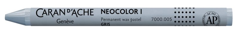 CARAN D'ACHE Wachsmalstift Neocolor 1 7000.005 grau
