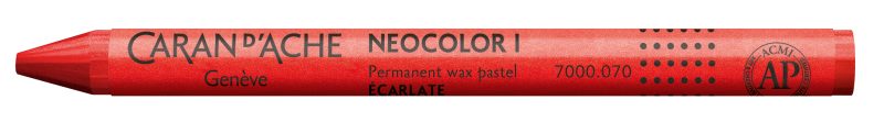 CARAN D'ACHE Wachsmalstift Neocolor 1 7000.070 scharlach
