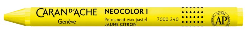CARAN D'ACHE Wachsmalstift Neocolor 1 7000.240 gelb