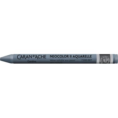 CARAN D'ACHE Wachsmalstift Neocolor II 7500.007 dunkelgrau