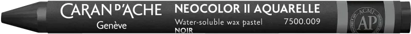CARAN D'ACHE Wachsmalstift Neocolor II 7500.009 schwarz