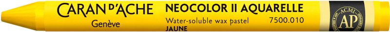 CARAN D'ACHE Wachsmalstift Neocolor II 7500.010 gelb
